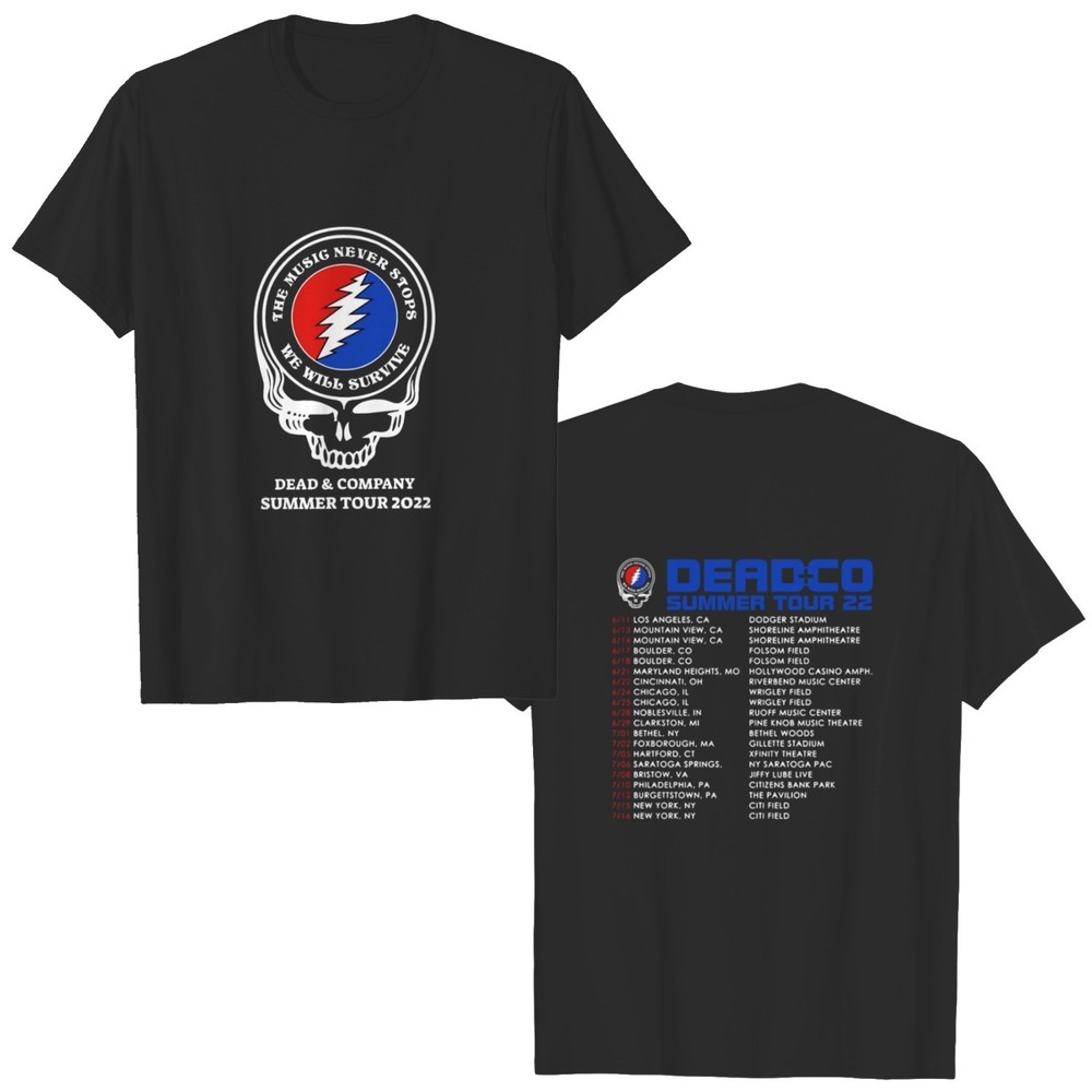 Summer Tour 2022 Dead And Company T Shirt 2 Sided T Shirt